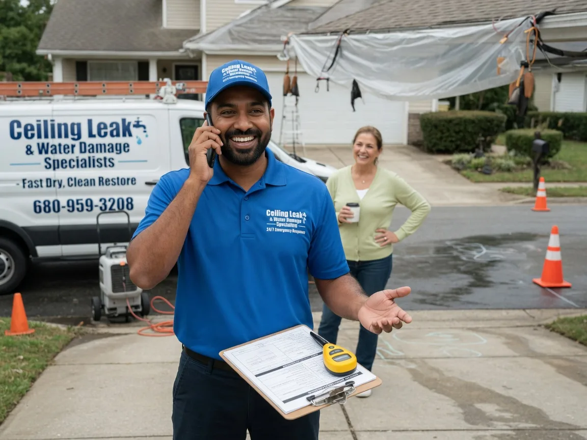 Ceiling Leak Cleanup Harrisville, NH FAQs